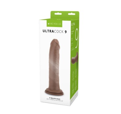 Gruby żylasty penis z mocną przyssawką 23 cm